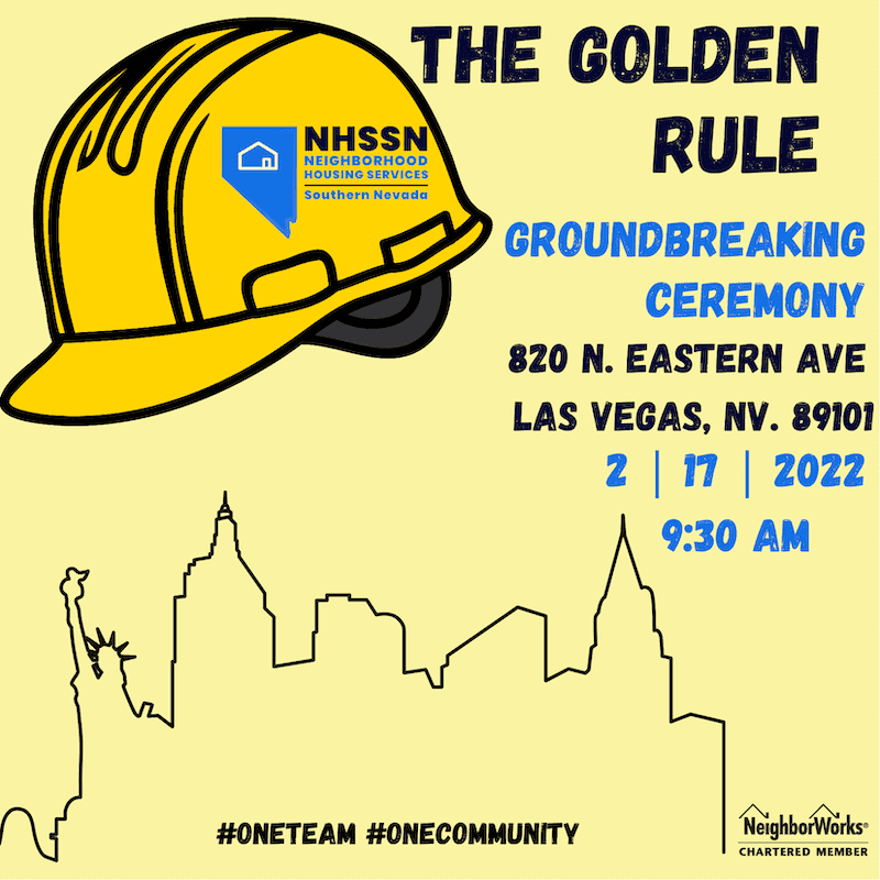 The Golden Rule Groundbreaking Ceremony Event